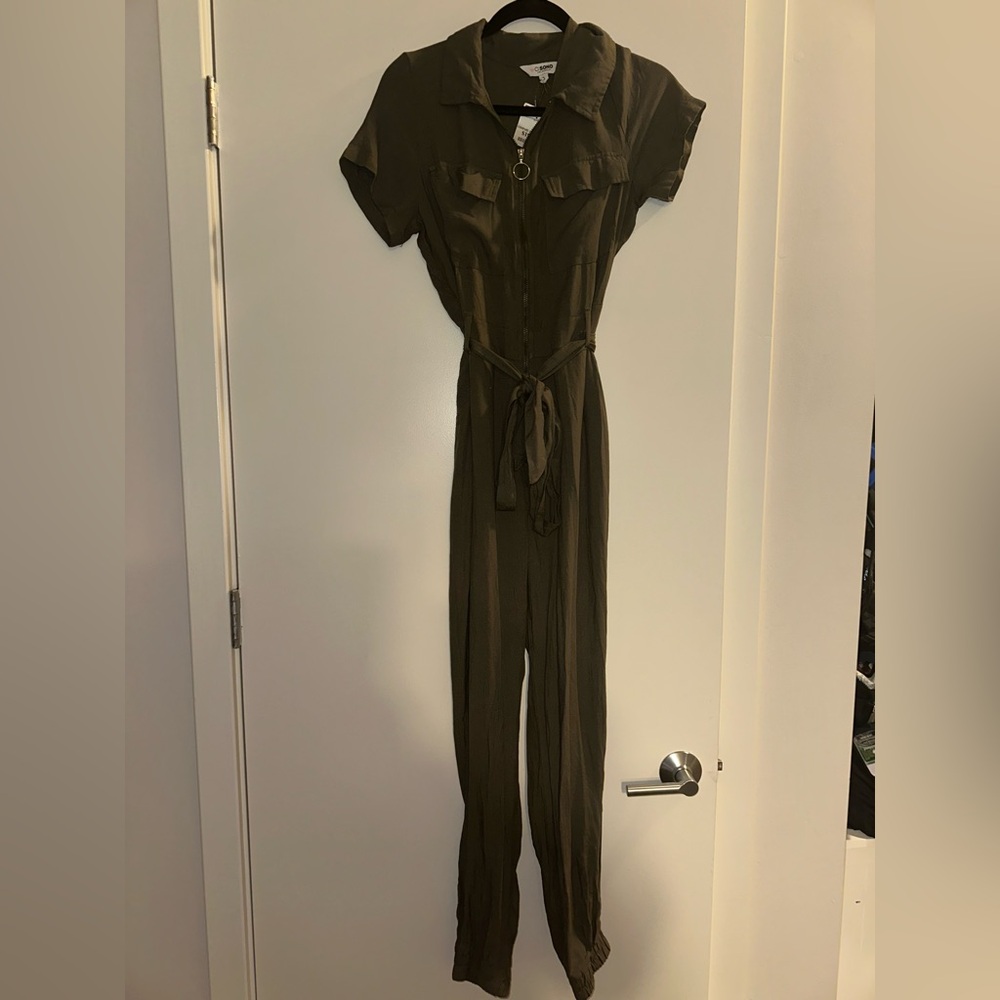 T.J.Maxx Olive Jumpsuit